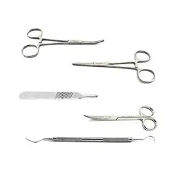Forgesy 5 Pcs Stainless Steel Surgical Utility Clamp Instrument Set, SUNX103-image-45