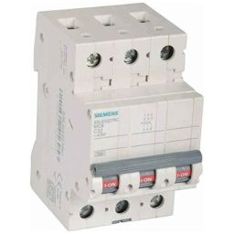 Siemens Betagard 63A Three Pole C Curve MCB, 5SL43637RC, Breaking Capacity: 10 kA-picture-4