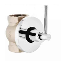 Cera 25mm Chrome Plated Control Valve with Knob, F8015102-image-41