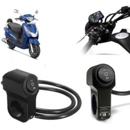 Auto Pearl 12V Aluminium Alloy Black Motorcycle Handlebar Headlight Switch for Destini 125-picture-34