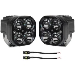 AOW 60W Heavy Super Bright 4Led Spot Flood Beam Driving Fog Lamp (60W, 2 PCS) for Hyundai Verna-21