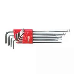 Yato 74 to 170mm CrV6150 Hex Key Set with Ball Silver, YT-5875 (Set of 12)-picture-17