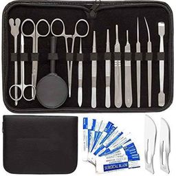 Forgesy GSS113 26 Pcs Stainless Steel Dissection Kit with Case-picture-41
