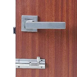 Handle Waala LB-201 Stainless Steel Silver Heavy Duty Mortise Lock Set with Bolt Latch-image-96