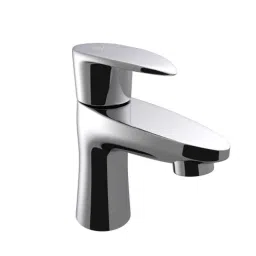 RN ORA 15mm Brass Chrome Silver Pillar Kitchen Sink Tap, RNORPC0006-47