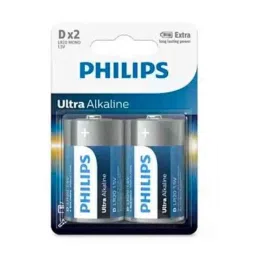 Philips LR20E2B/97 1.5V Ultra Alkaline D Cell Battery, (Pack of 2)-picture-7