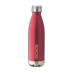 Borosil Bolt 500ml Stainless Steel Trans Red Vacuum Insulated Flask Water Bottle, FGBOL0500RD-picture-9