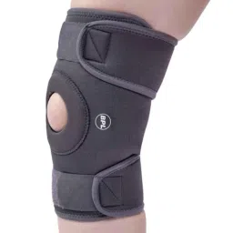 BPL Adjustable Nylon Grey Knee Wrap for Posture Correction, Size: XL, BPL-05M-30
