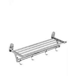 IRIS 24 inch Steel Bathroom Towel Rack-image-2