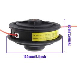 Sadaiv Nipun SNEA0017 String Trimmer Head Tap N Go for Brush Cutter image 2
