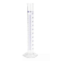 Tarsons 50ml Blue Raised Graduation Measuring Cylinder , 345013-10