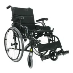 Karma KM-8520 130kg Black Multi Functional Black Wheel Chair, 132-00008-image-82