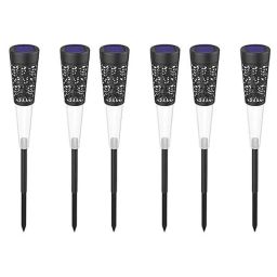 Gigawatts Black Aluminium Floor Mounted Outdoor Solar Pathway Light, GIGSFL06 (Pack of 6)-26