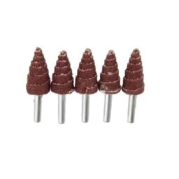 GSK Corporation 5 Pcs 16x40x6mm 240 Grit Sandpaper Deburring Polishing Flap Wheel Set-11