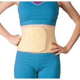 Kudize Neoprene Abdominal Beige Back Support Brace, Size: L-41