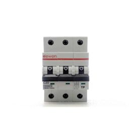 Dewon Electric 20A 10kA Three Pole MCB, CB3001020C-14
