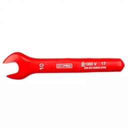 RS Pro 10x105mm VDE/1000V CrV Chrome Plated Metric Open Ended Spanner, 1763412-picture-17