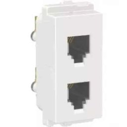 Schneider Electric Clipsal-X CPXRJ11TW1M_WE RJ11 1M White Twin Telephone Outlets with No Shutter-picture-42