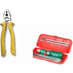 Sky Blue 2 Pcs 7.8 inch Lineman Plier Combo, SBE_PLIER_0223-picture-15