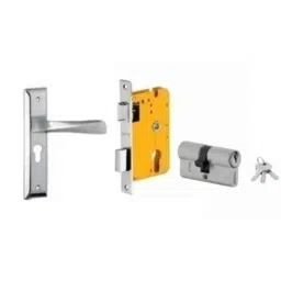 Dorset HL Series Noha 70mm Stainless Steel Door Handle Lock Set with Both Side Key Cylinder (Pack of 2)-picture-37
