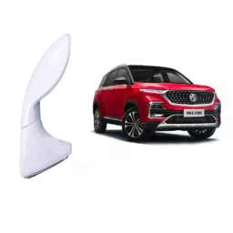 SureStrive ABS White Front Left Side Fender Angle View Bonnet Blind Mirror for MG Hector All Model image 2