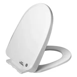 Elegant Casa A-2 42x34cm Polypropylene Soft-Closing D-Shape White Commode Seat Cover-image-41