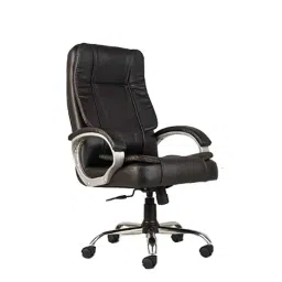 CELLBELL Watson C102 Wood High Back Black Boss Chair, CBHKFOC1001-picture-10