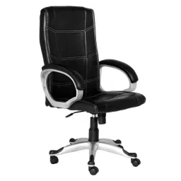 Rishabh Neptune Leatherette Black High Back Executive Chair, SKU-34-picture-25
