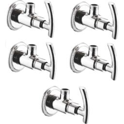 IRIS C-2 Brass Chrome Finish Angle Cock (Pack of 5)-image-43