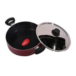 Pigeon 8.5L Aluminium Red Triple Layer Non-Stick Biryani Pot with Lid by Stovekraft, 275-picture-20