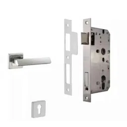 Dorset ML Series Elmo Stainless Steel Door Handle Lock Set with Mortise Latch (Pack of 3)-picture-21