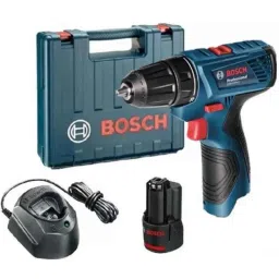 Bosch 10mm Blue &a; Black Professional Cordless Drill/Driver with Single Battery, GSR 120-Li-6
