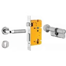 Dorset ML Series Inspire 70mm Stainless Steel Patina Finish Door Handle Lock Set with Coin &a; Knob, ML IP OR-picture-42