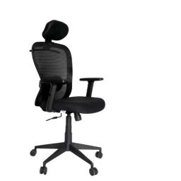 OOlive Cruze OC101 Breathable Fabric Mesh Black Adjustable Height Executive Office Chair with Back Support, OCCRHB0130-11