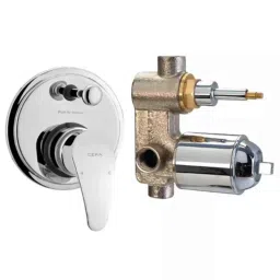 Cera Platinum Single Lever Wall Mount High Flow Concealed Diverter, F1001721 + F4030101 (Pack of 2)-image-12