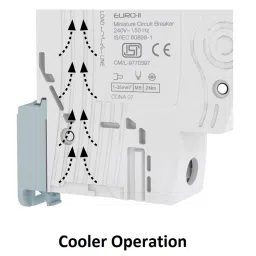 Havells EURO-II 25A C Curve TP MCB, DHMGCTPF025 (Pack of 4) image 5