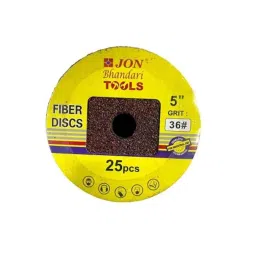 Jon Bhandari 125mm 36 Grit Premium Vulcanised Fiber Sanding Disc, JBTFD25 (Pack of 25)-picture-29