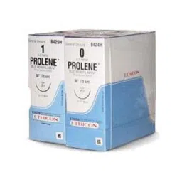 Ethicon Ethicon W8704 Ethicon Prolene 7-0 Blue Monofilament Suture 9.3mm, Size: 60cm (Pack of 12)-picture-28