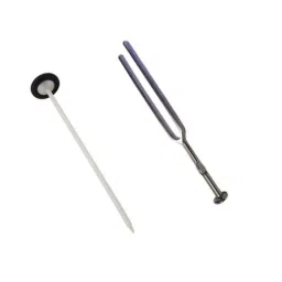 Forgesy GSS107 Queen Square Pattern Knee Hammer &a; 512Hz Tuning Fork Combo-image-76