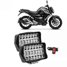 Cartronics 21 LED 2 Pcs Fog Light Set with On/Off Switch for Yamaha FZ S V3.0 FI White-picture-24