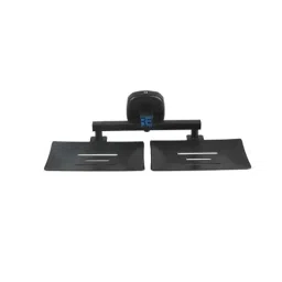 Riya Stainless Steel J4 Black Wall Mount Double Soap Dish (Pack of 2)-picture-30