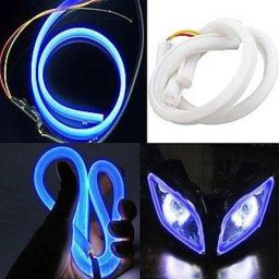 AOW Flexible 30cm Long Headlight Neon LED DRL Tube (BLUE) For Yamaha SZ-X (Pack Of 1)-38