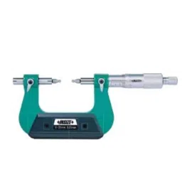 Insize Gear Tooth Micrometer without TIP, Range: 25-50 mm, 3291-50 (Pack of 2)-2
