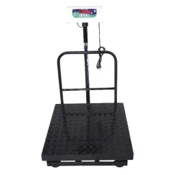 Kingstar KSP 600x600mm Platform 300kg Mild Steel Weighing Machine, 600P-picture-30