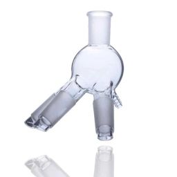 ABGIL B-50 Borosilicate 3.3 Glass Cow Type Distilling Receiver Adapter, ABG683-picture-28