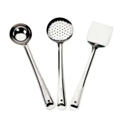 Elegante Combo of 5 No. Skimmer, Turner &a; Ladle, SL-021 (Pack of 5)-image-38