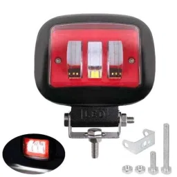 AllExtreme EX3FR1P 3 LED 30W CREE Waterproof White Fog Headlight Lamp with Mounting Bracket-image-53