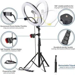 Treadmill Mobile Flash Accessory Combo for Portable Big LED Selfie Flash image 4