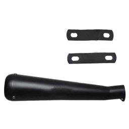 AllExtreme EX092 Full Black Small Size Torpedo Model Fancy Silencer with Bush-image-72