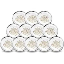 Classic Essentials CE-12 30cm 12 Pcs Stainless Steel Mirror Finish Dinner Plate Set (Pack of 3)-image-29